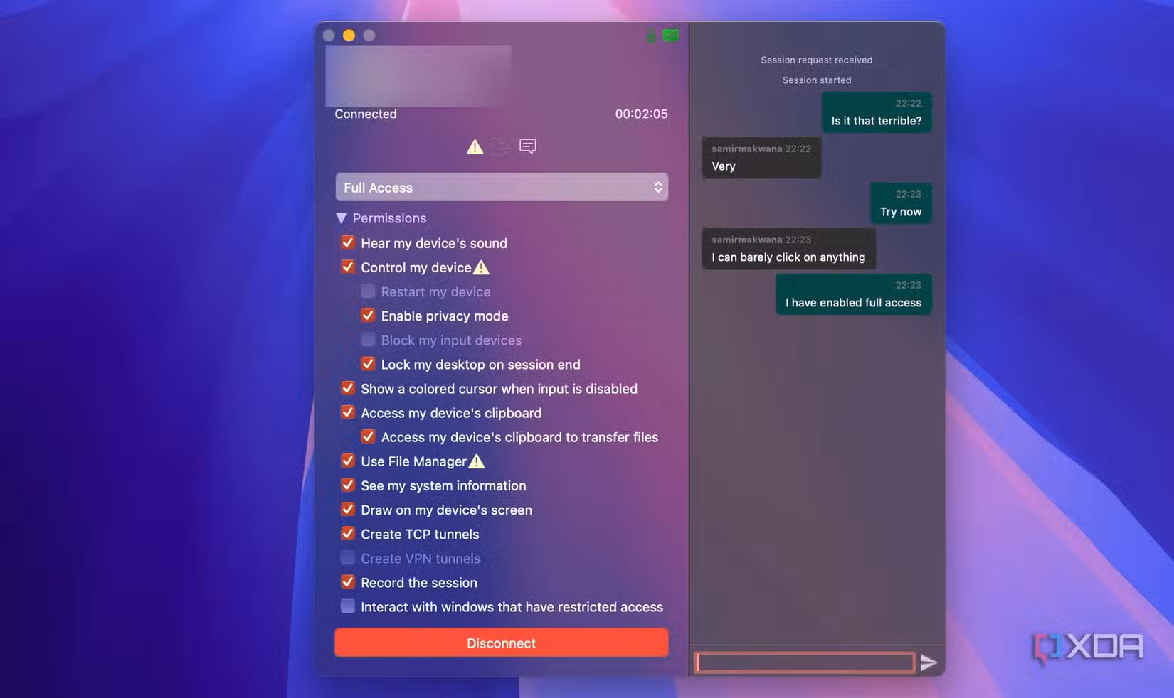 AnyDesk 具有更好的跨平台可用性
